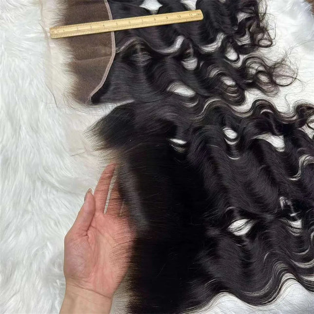 4X4 13x4 Real HD Lace Closure Frontal Human Hair Body Wave Hair Melt Skins Pre Plucked Closure Virgin Millionaire Queen Hair