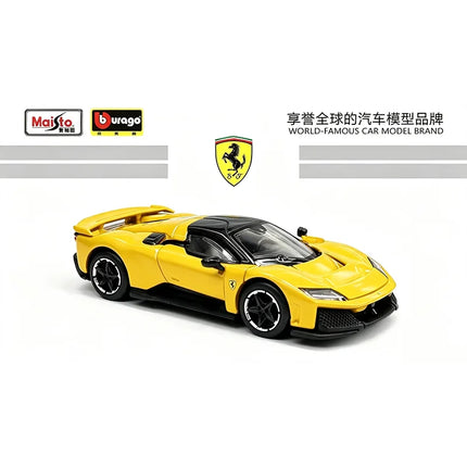 NEW IN STOCK Maisto 1:64 Ferrari F80 Miniature Diecast Alloy Car Model Toy Rubber Tires For Collectors Display Limited Edition