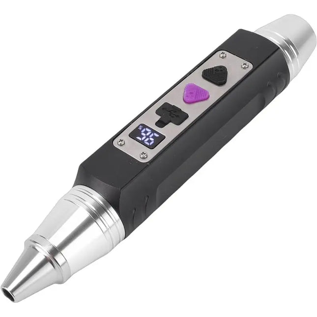 Happy New- Dual Light Jade Appraisal Flashlight USB Rechargeable LED Gem Identification Torch Tester Lamp For Jewelry, Beeswax