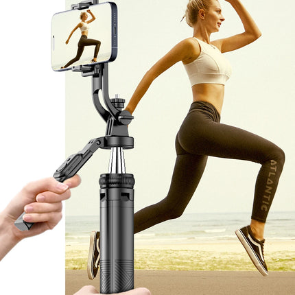 TOKQI Extendable Tripod with Bluetooth Remote,1/4'' Screw,Phone Holder,72inch Monopod for Smartphone Camera Projector brackets