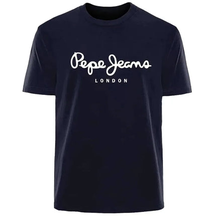 Unisex Cotton T-Shirt Street Style Print - Breathable Casual Short Sleeve