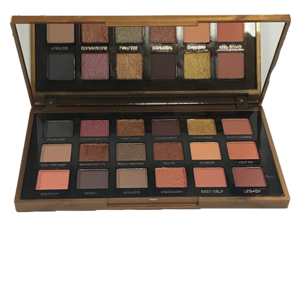 Huda beauty 18 Colors Empowered Eyeshadow Palette High Pigmentation Eye Makeup New Nude PALETTE Matte Charming Glitter Shadow