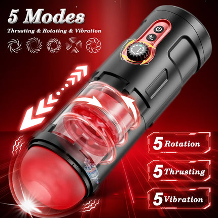 Automatic Male Mastubator Vibration Blowjob Machine for Men Masturbation Cup Sex Toys Adult Goods for Men Masturbate Supplies