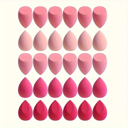 1/10pcs Soft, Latex - Free Makeup Sponges: Perfect for All Makeup Types, Durable, Dry/Wet Use, Must - Have Beauty Gift