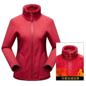 Women Pullover Sweatshirts Winter Unisex Reversible Hoodie  Warm Polar/Coral Fleece Hooded Jacket Ladies Flannel Coat Hoody