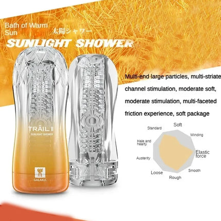 Male Masturbator Cup Soft Pussy Sex Toys Transparent Vagina Adult Endurance Exercise Adult supplies Vacuum Pocket Cup for Men