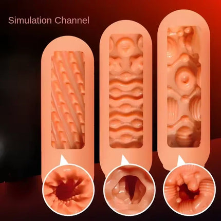 Male Masturbator Cup Sex Toy for Men Soft TPE Cock Training Sex Shop Glans Trainer Penis Sleeve Delay Exercise Adult Products