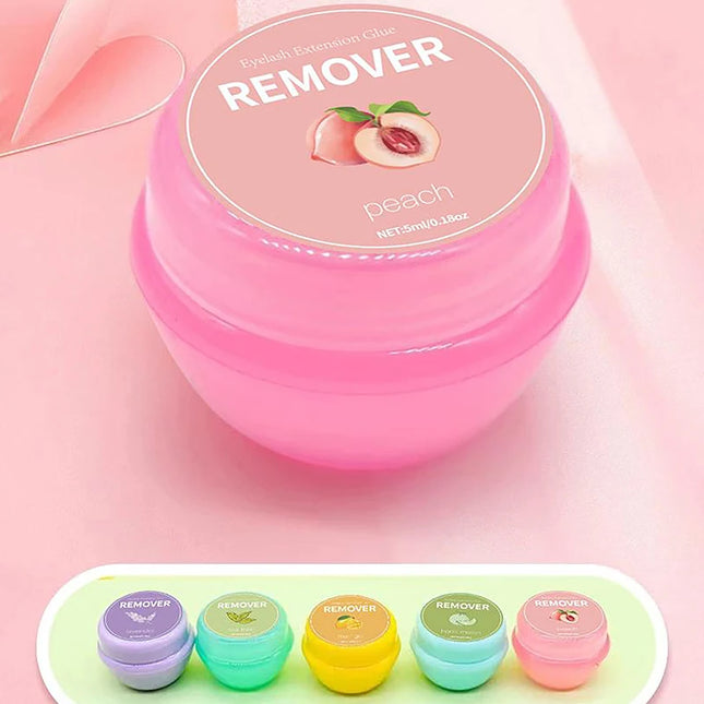 5ml Professional Eyelash Glue Remover Cream Transparent Zero Stimulation Quick Unload Adhesive For Lash Extensions Makeup Tool