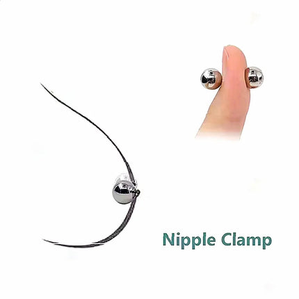 Bondage Ultra Powerful Magnetic Nipple Clamps Prostate Massager Vagina Clitoris Stimulator BDSM Sex Toys For Women Couples