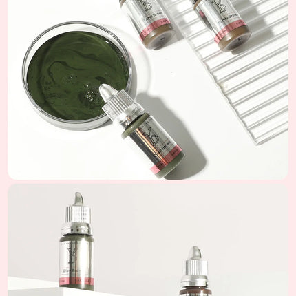 YDPMU REACH Certified Hybrid Eyebrows Pigment Set 12ml for Semi Permanent Makeup Microblading Ink Professional Tattoo Supplies