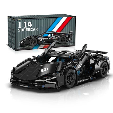 Building Blocks Roadster Technology 1:14 Racing Roadster building blocks Assembly brick vehicle toy gift for boys