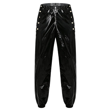 Men Waterproof Diaper Covers Pants Track Trousers Pants Leakproof Adaptive Jogger Pants for Special Need Cycling Wear Long Pants