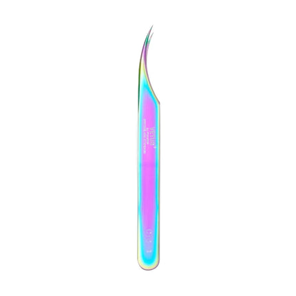 1PC Stainless Steel Lash Tweezers With Fiber Tips High Precision Tweezer Professional for Volume Fans Eyelash Extension