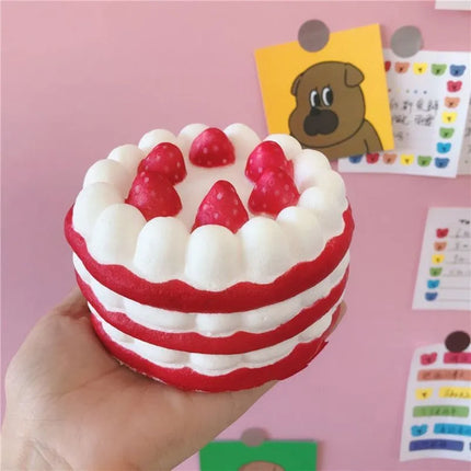 1pc Squishy Slow Rising Toys Simulation Food Cake Bread Ice Cream Soft Stress Relief Squeeze Toys For Children