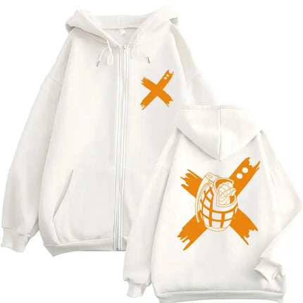 Japan Anime My Hero Academia Zip Up Hoodies Harajuku Fashion Manga Vintage Sweatshirt Men Women Fleece Oversized Tracksuit Coats