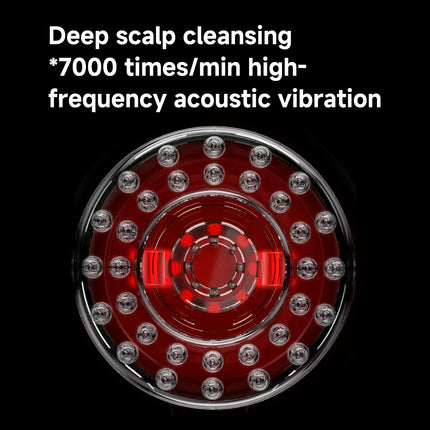DOCO EMS Electric Massage Comb Vibration Red Light Therapy Hair Growth Massage Scalp Brush Anti Hair Loss Liquid Oil Applicator