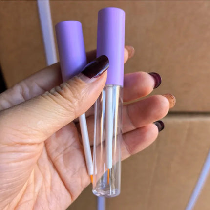 10-100pcs 10ml Empty Eyeliner Bottles Plastic Eyelash Glue Tube Containers Eyelash Growth Liquid Bottles Eyeliner Bottles