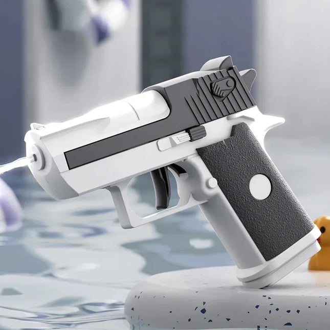 Mini water pistol Mechanical continuous firing Water Gun Summer  Pool Shooting Watergun Manual Water Gun Outdoor Game Toys Gifts