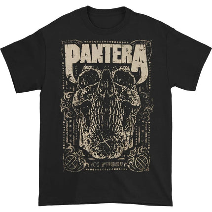 Pantera band 100%Cotton 101 Proof album Graphic Tshirt Men Women unisex oversized Tshirt Gothic skull hip hop Y2k fashion shirt