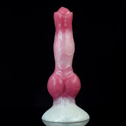 NNSX Fantasy Squirting Dildo with Suction Cup Dog/Wolf Knot Ejaculation Penis Silicone Female Masturbation Adult Anal Sex Toys