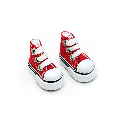 3.5cm 5cm Blythe Doll Shoes 20cmdoll Canvas Shoes 10cm Doll Bjd Shoes Doll Accessories Change Dress Game Playing House Gift Toys