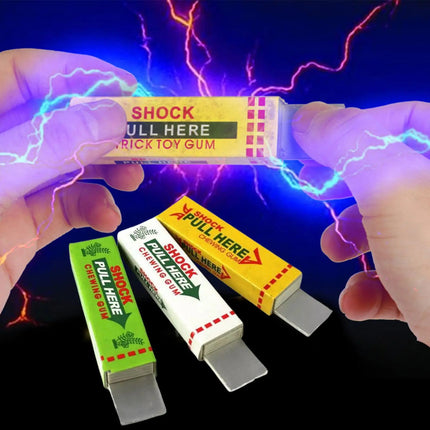 Electric Shock Chewing Gum Pull Head Shocking Toy Gift Gadget Prank Trick Gag Funny Fantastic Electric Shock Chewing Gum