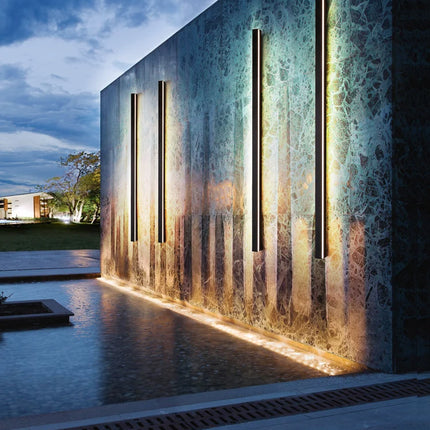 Outdoor waterproof wall lamp LED  strip background wall lamp stair garden lamp living room bedroom bedside ip65 wall lights