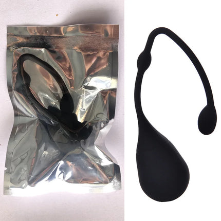Silicone Weighted Kegel Balls, Teardrop Shaped Ben Wa Balls with Pull Tabs, 3 Colors for Women 18+