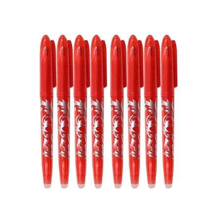8/4pcs Erasable Gel Pen  Multi-Color0.5mm Tip Painting Writing Drawing School Black Blue Red Pink Orange Green Purple Light Blue