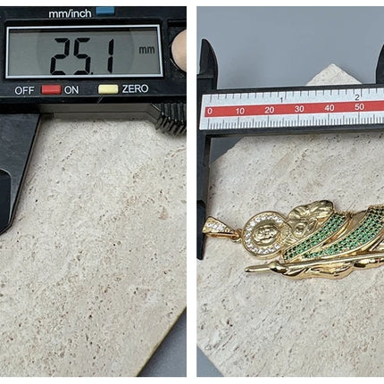Beautiful Religious St Jude Thaddeus Pray Pendants Metal Zircon Large Charms For Jewelry Making Hip Hop Necklace Accessories