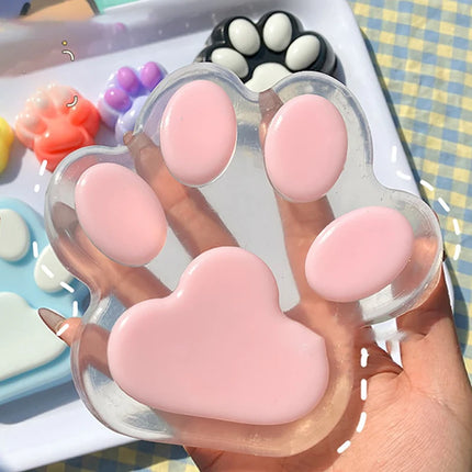 Sticky Cat Paw Decompressin Toys Stress  Relief Relax Toys Giant Paw Pinching And Decompressing Toy Party children Favors Gifts