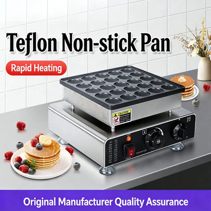 Dessert Shop Waffle Maker Commercial Electric Pancake Machine Snack Cake Baking Equipment