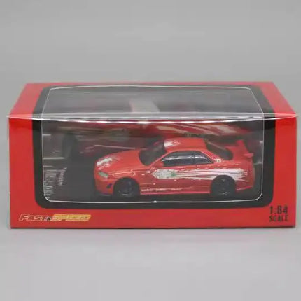 Fast Speed 1:64 Skyline Z-tune R34 Alloy Car Model