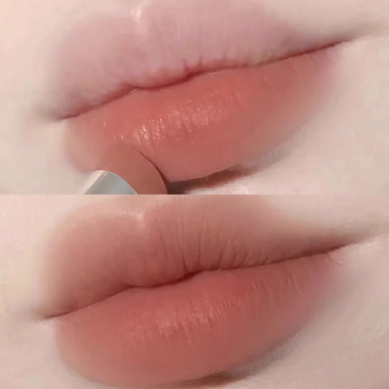 Velvet Matte Lipsticks Moisturizing Nude Apricot Lip Tint Non-stick Cups Lip Gloss Lipstick Cosmetics Make Up Waterproof Lasting