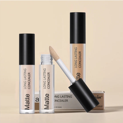 Lakerain Hydrating Radiant Concealer Liquid Foundation Texture High Coverage Long-Lasting Oil Control Hydrating Skin Concealer