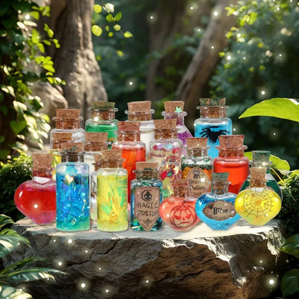 DIY Fairy Magical Potions Kit Witches' Magical Color Changing Freezing Potions Art Craft Kit Science Experiments Games Kid Craft