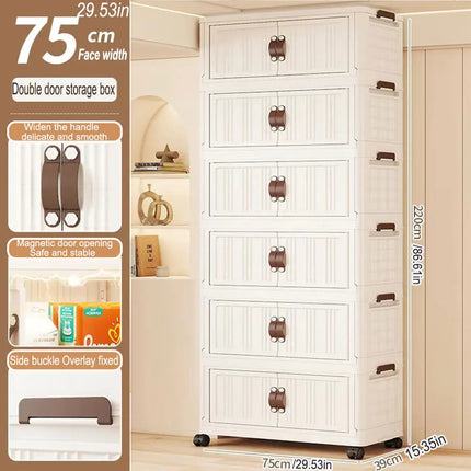 Folding Storage Cabinet Wardrobe / Armoire Rangement Pliable