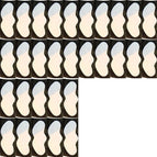 30pcs white