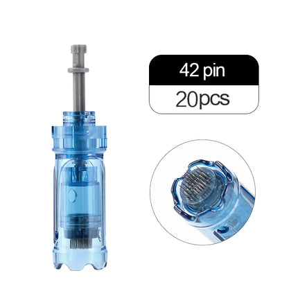 Dr. pen A9 M8S A8S A11 Needle Cartridge 10/20/40 pcs 12 Pin 18 Pin 24 Pin 36 Pin 42 Pin 3D 5D Round Nano Needle length 0.25 mm