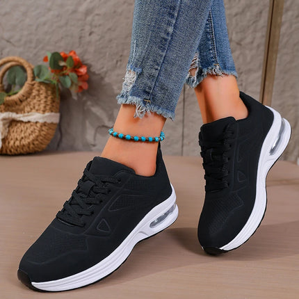 Running Shoes Womens Sneakers Light Thick Sole Woman Casual Sports Shoes Breathable Jogging Trainers Walking Tenis Ladies Shoes