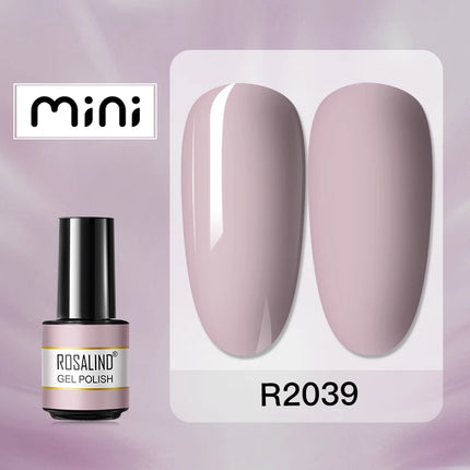 ROSALIND Temperature Changed Gel Nail Polish Soak Off Gel Varnishes Nail Art Semi Permanent Base Top Coat UV Nail Gel Polish