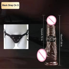 Black Strap On S