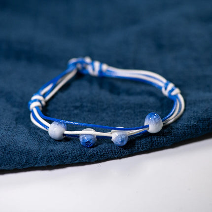 Love stone women's ceramic bracelet Female hand-woven couple small wholesale jewelry #5347