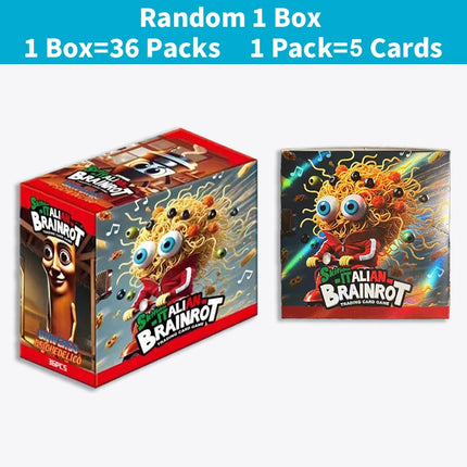 NEW Italian Brainrot Album Cards Tun Tung Sahur Card Tralalero Tralala Italy Collection Flashcards Birthday Christmas Toy Gifts