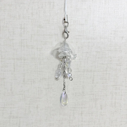Handmade jellyfish mobile phone charm y2k original  keychain