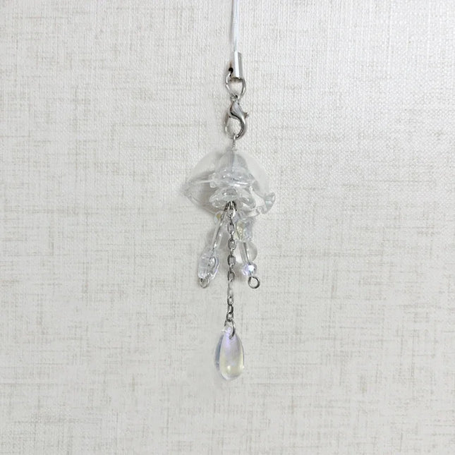 Handmade jellyfish mobile phone charm y2k original  keychain