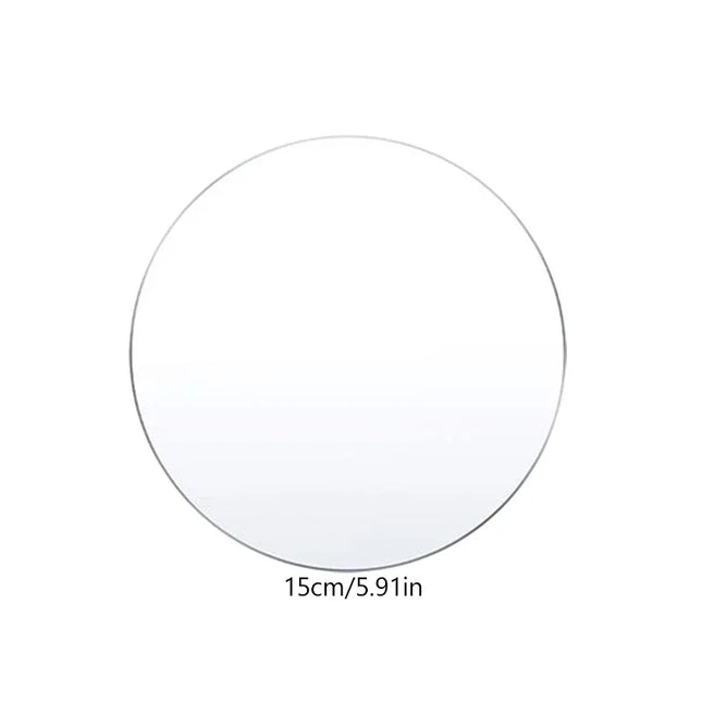 4/6/8/10Inch Round Acrylic Cake Discs Topper Reusable Acrylic Cake Boards Disk Base for Cakes Trimming Decorating Supplies