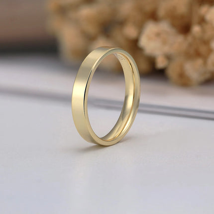 Effie Queen Fashion 925 Sterling Silver Ring Perfect Polished Simple Design Unisex Jewelry Propose Wedding Jewelry Gift APR33