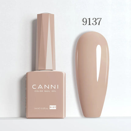 9ml CANNI Gel Nail Polish HEMA FREE TPO FREE Round Brush Gorgeous Color Soak Off UV LED Semi Permanent Gel Varnish Winter Nails