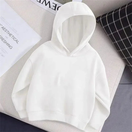Boys and Girls Hooded Pullovers, Children's Autumn and Winter Casual and Fashionable Polar Sweatshirts and Hats